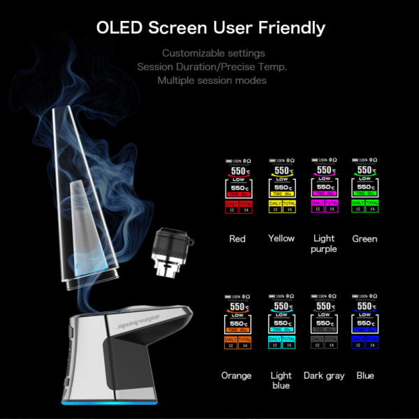 Mingvape Luxo Electric Dab Rig | Waterproof E-Rig with Wireless Charging
