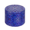 mandala pattern grinder blue