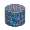 mandala pattern grinder emerald green