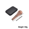 Zinc Alloy Tobacco Pipe Metal Smoking Pipe Spoon Smoke Pipe Detachable