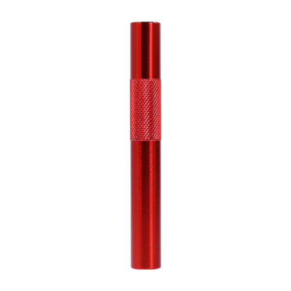 Metal One Hitter Pipe Herb Tobacco Smoking Snuff Pipe 2 Pack