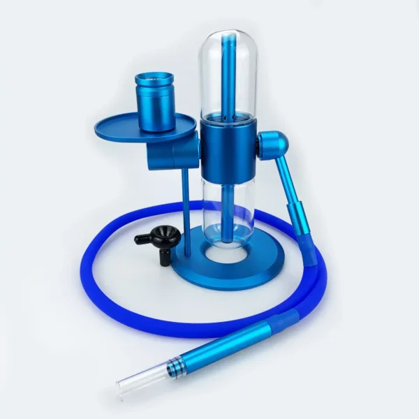 mini-gravity-bong-set-sky-blue Mini Gravity Hookah Set blue