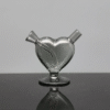 mini-heart-bong-gray Mini Heart Glass Joint Bubbler | Smart Portable Bong Portable Lightweight