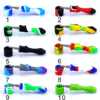 Mini Silicone Nectar Collector Kit | with Titanium Tip Smoking Tool For Glass Water Bongs