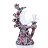 Mini Moon Bong Smoking Water Silicone Pipe Lightweight Portable