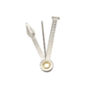 Foldable Three In One Metal Pipe Tool With Spoon Needle And Pressure Rod