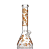 Mushroom Beaker Bong Luminous Water Pipe Recycler smoking Accessories