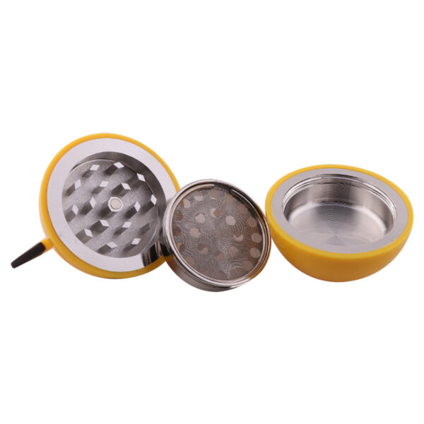 55MM 3-Layer Pikachu Tobacco Herb Grinder with Gift Box