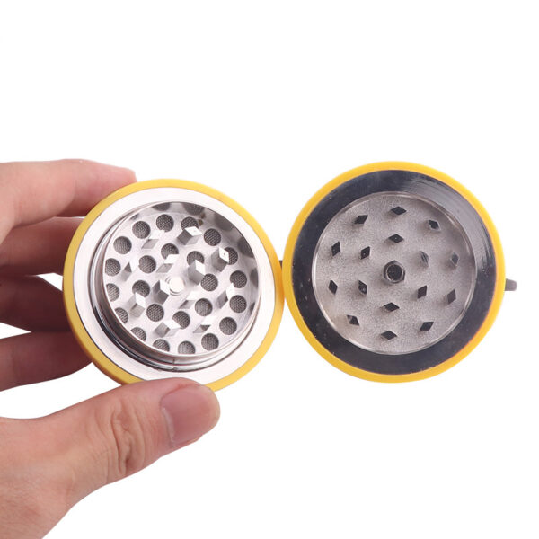 55MM 3-Layer Pikachu Tobacco Herb Grinder with Gift Box