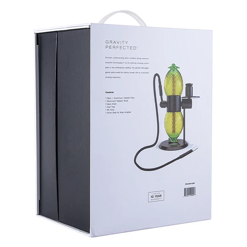Pineapple Gravity Bong with box