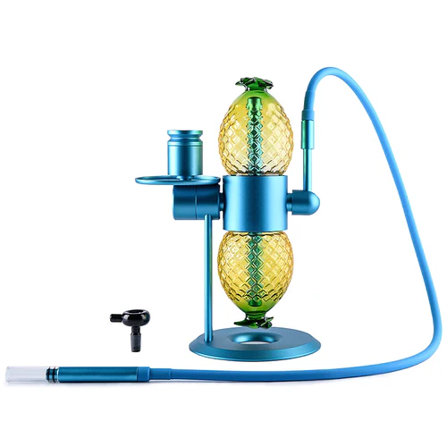 pineapple-gravity-bong-blue-1 Pineapple Gravity Bong blue