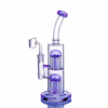 Thick Glass Dab Rig Arm Tree Water Pipes Portable with 14mm Banger