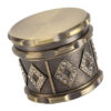 60mm 4-Layer Retro Mini Herb Grinder Tobacco Crusher Zinc Alloy