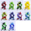 Robot Shape Glass Silicone Bong with Glass Bowl Water Pipe