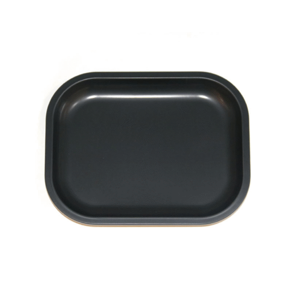 Tinplate Rolling Tray 18 x 14 cm Metal Storage Organizer Smoking Accessory