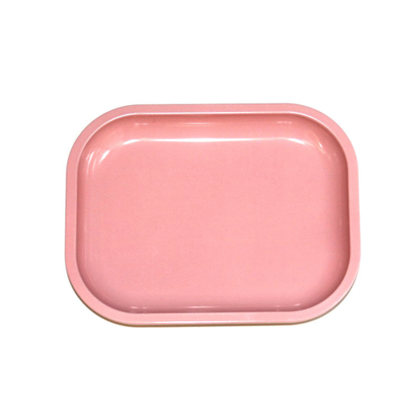 Tinplate Rolling Tray 18 x 14 cm Metal Storage Organizer Smoking Accessory
