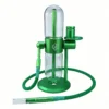 rotating-gravity-bong-green-g-logo rotating gravity bong green