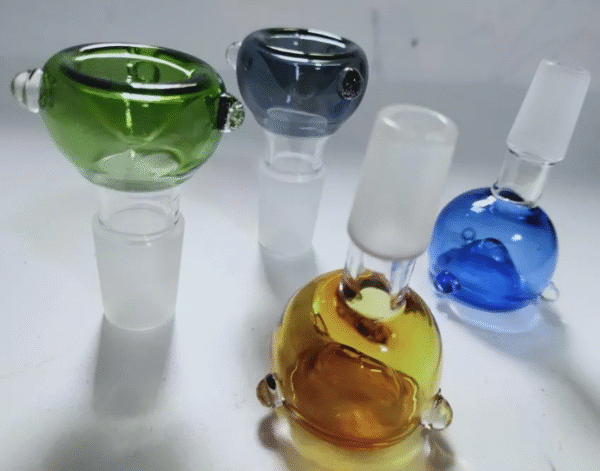 14MM 18 MM Male Glass Bowl Slide 5 Pack