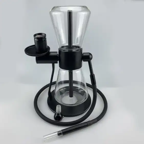 Sandglass Rotating Gravity Bong black