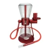 Sandglass Rotating Gravity Bong red