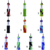 Silicone Nectar Collector | with Titanium Tip Multi-color Durable Lightweight Portable