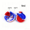 2ML 5ML 7ML 9ML Silicone Wax Containers Non Stick Storage Jars 5 Pack