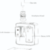 trio-3-vaporizer-dry-herb-chamber how to use dry herb chamber for trio III vaporizer