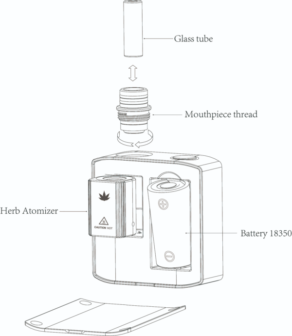 trio-3-vaporizer-dry-herb-chamber how to use dry herb chamber for trio III vaporizer