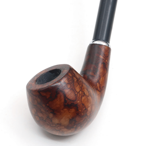 Long Handle Smoking Pipe Tobacco Wooden Pipe Durable
