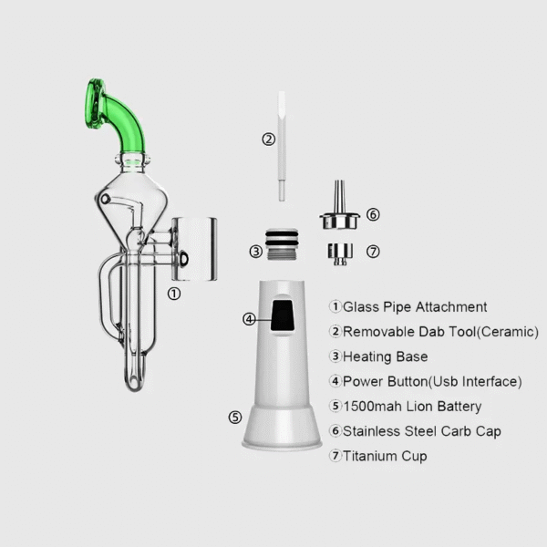 x-enail-vaporizer-with-accessories Replacement Heating Element Atomizer for Cpenail X-enail Vaporizer