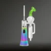 x-enail-wax-vaporizer-rainbow leaf buddi x-enail 1500mah e-rig wax vaporizer kit rainbow