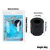 Xhale Buddy smoke filter size dimension diagram with packaging and weight data