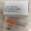 core-hex-tool-with-4-screws core hex tool with orange handle and 4pk screws