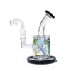 Rick and Morty Dab Rig | with 5MM Thickness Banger black