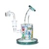 Rick and Morty Dab Rig | with 5MM Thickness Banger green