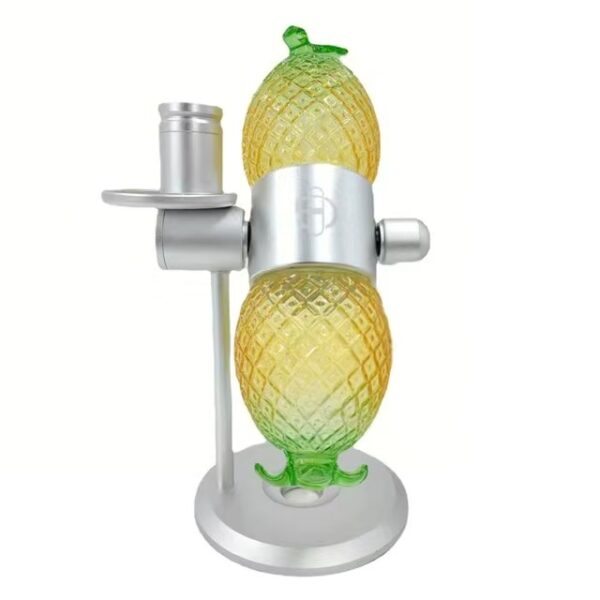 pineapple-gravity-bong-silver Pineapple Gravity Bong silver