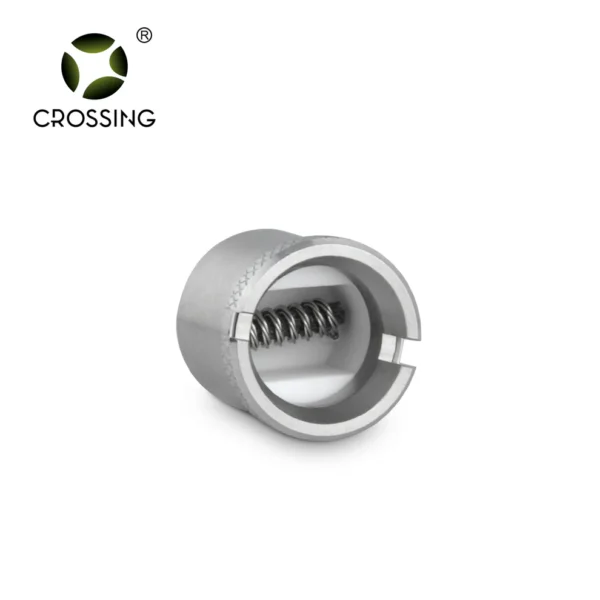 Stainless steel wire black ceramic coil