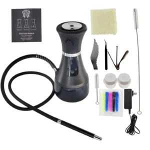 electric hookah with accessories