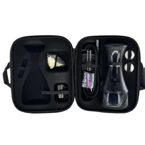 electric hookah black with case
