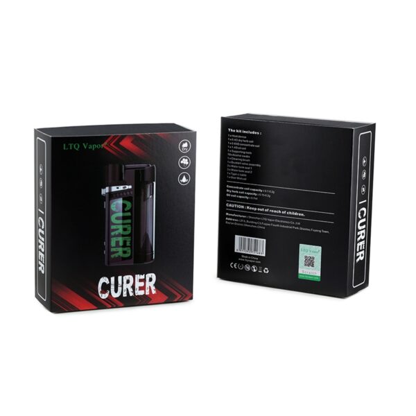 LTQ Vapor Curer Dry Herb Wax Oil 3-in-1 Vaporizer with box