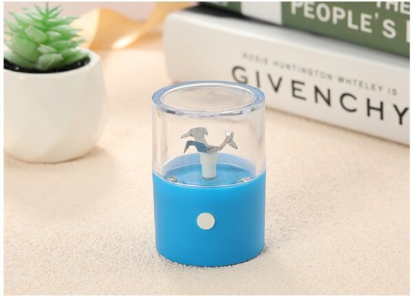 electric herb grinder blue