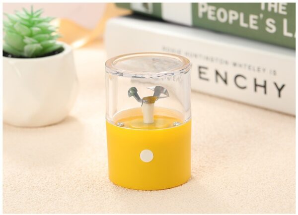 electric herb grinder yellow