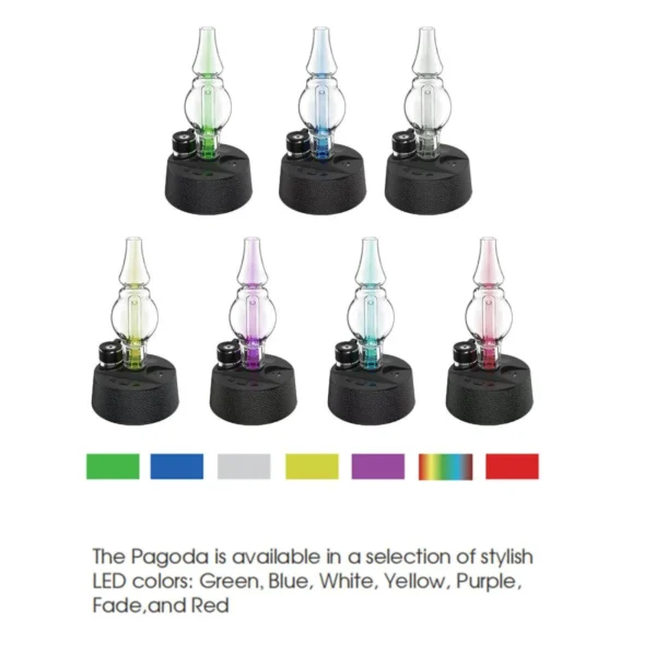 iecigbest-pagoda-e-rig-with-7-led-colors IECIGBEST PAGODA Electric Dab Rig with 7 led colors