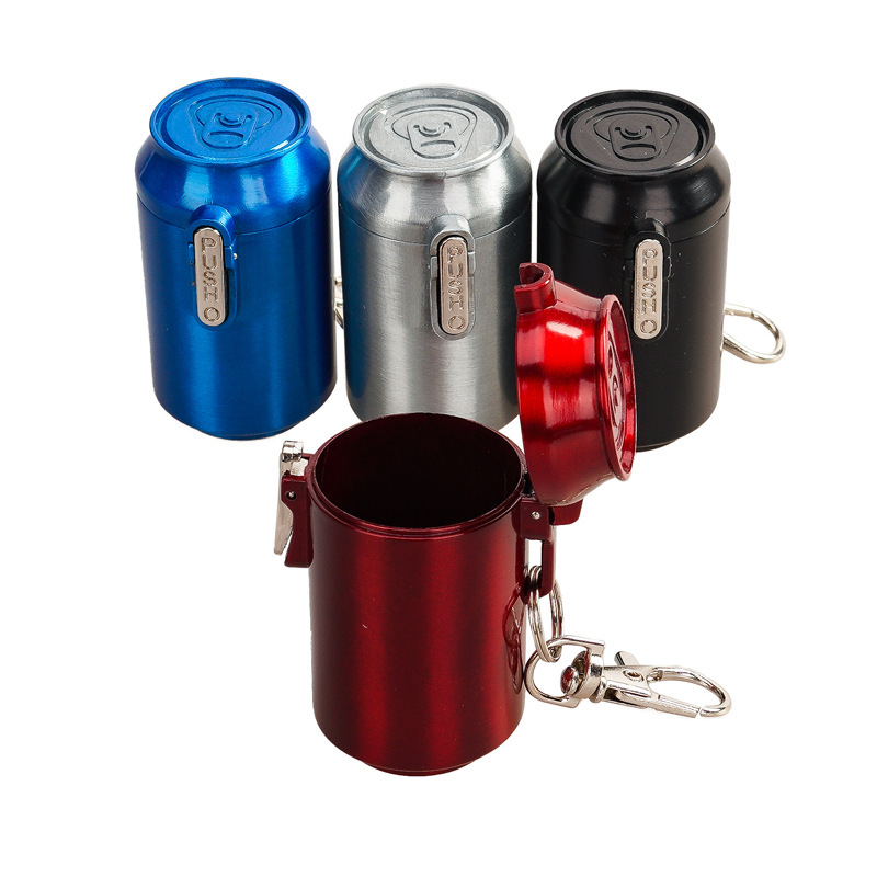 Mini Ashtray Portable with Lid with multiple colors