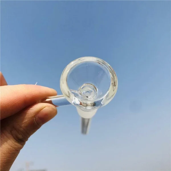 Glass Downstem Diffuser with 14mm Male Bowl 5 Pack