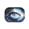 Tinplate Rolling Tray 18 x 14 cm Metal Storage Organizer Smoking Accessory