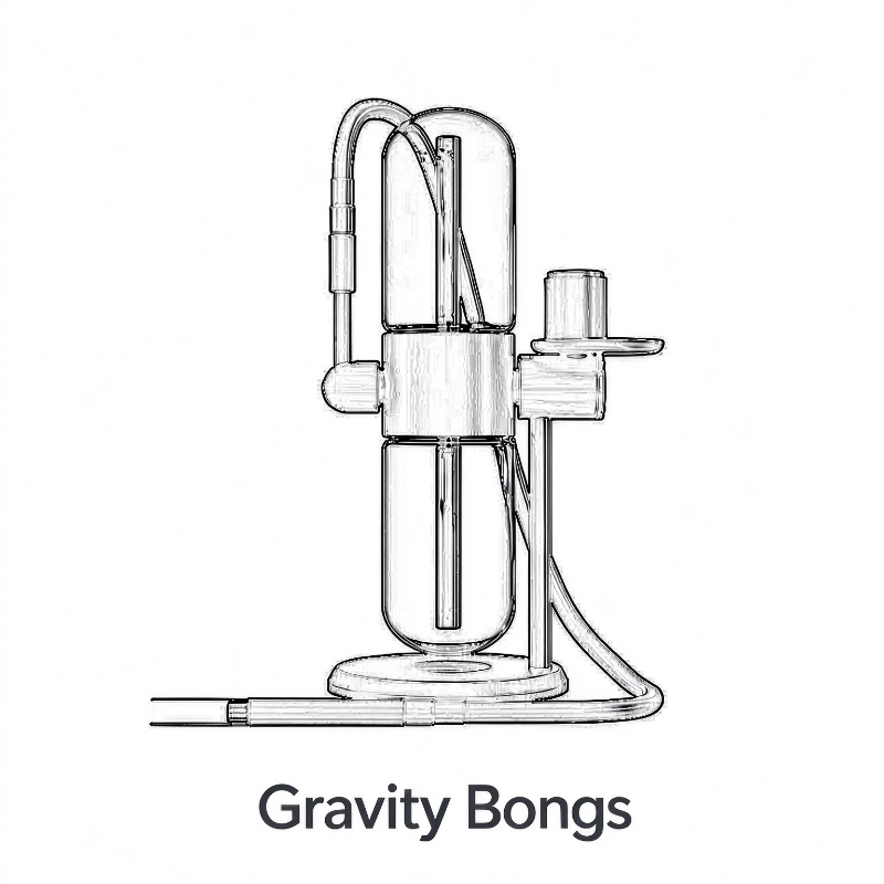 360° Rotating Gravity Bong