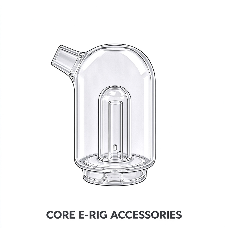 Crossing Side glass bubbler for Core Glass Bubbler
